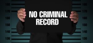 No,Criminal,Record,Background,With,Man,Holding,Signboard.,Modern,Crime